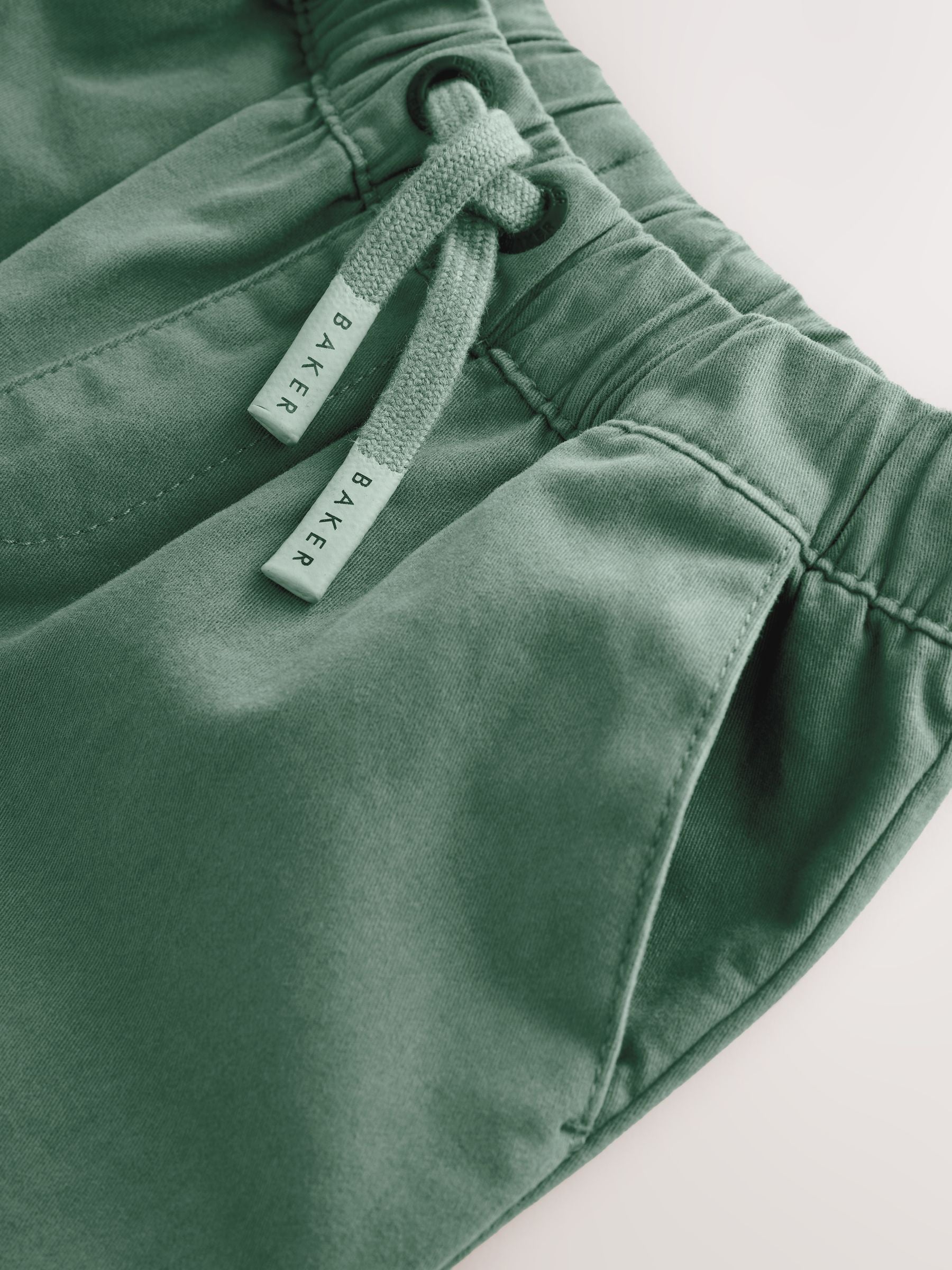 Baker by Ted Baker Stone and Green Sweatshirt and Cargo Trousers Set image 6
