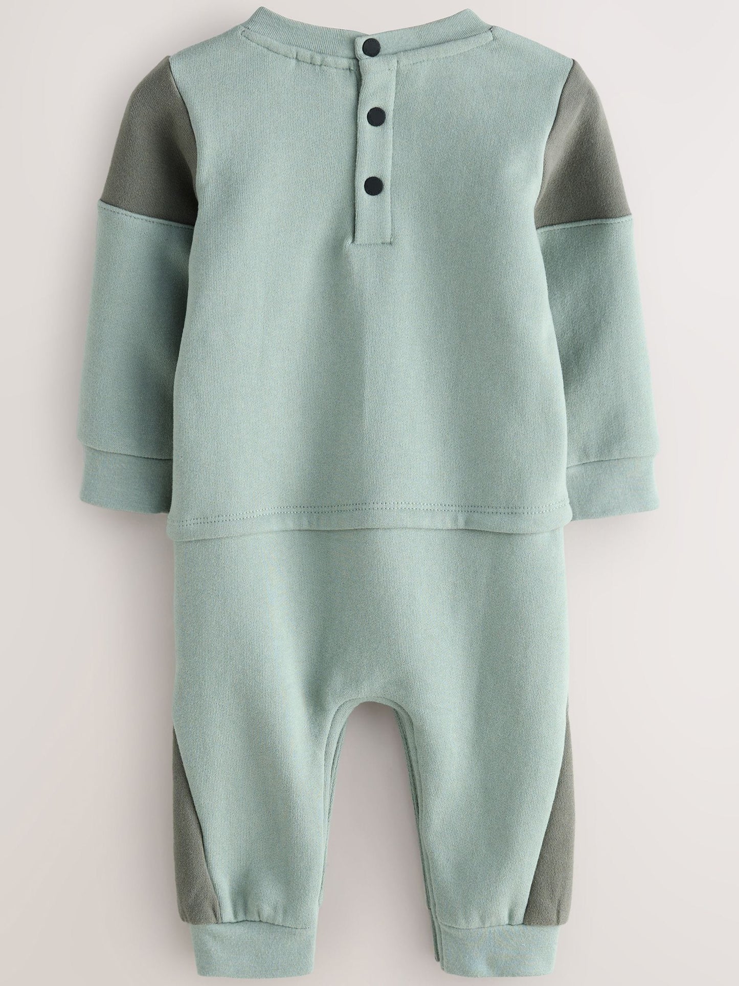 Baker by Ted Baker Green Mockable Rompersuit image 2