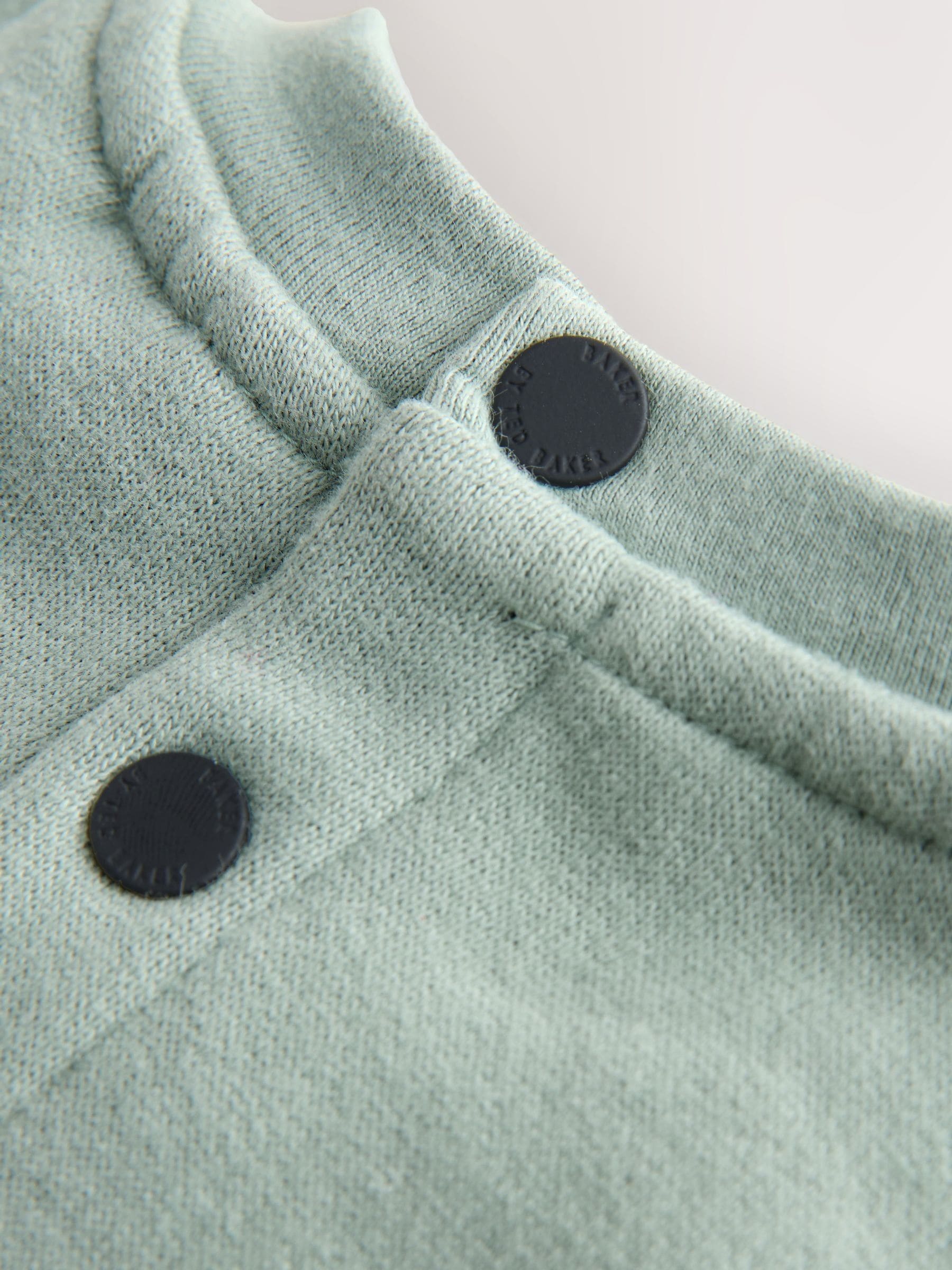 Baker by Ted Baker Green Mockable Rompersuit image 4