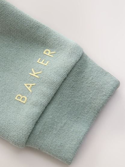 Baker by Ted Baker Green Mockable Rompersuit image 5