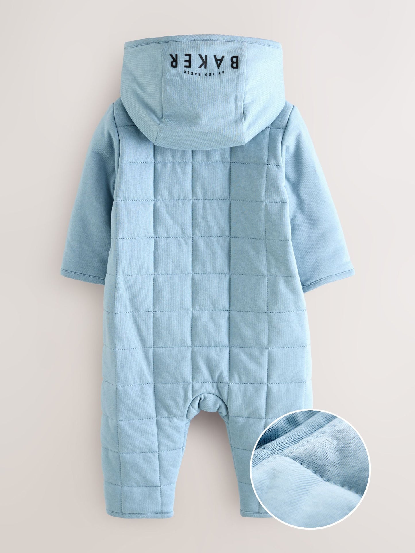 Baker by Ted Baker Blue Quilted All-In-One image 2