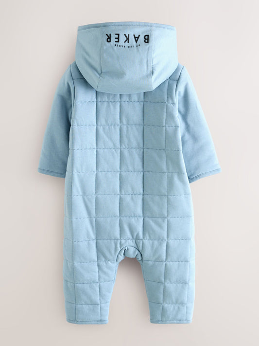 Baker by Ted Baker Blue Quilted All-In-One