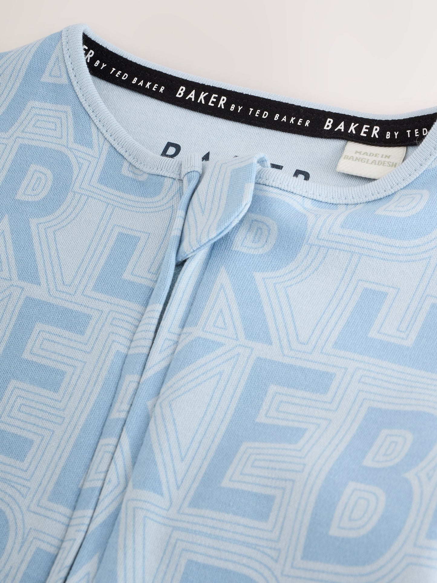 Baker by Ted Baker Sleepsuit Hat and Bib Set image 3
