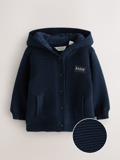 Baker by Ted Baker Navy Knitted Jacket
