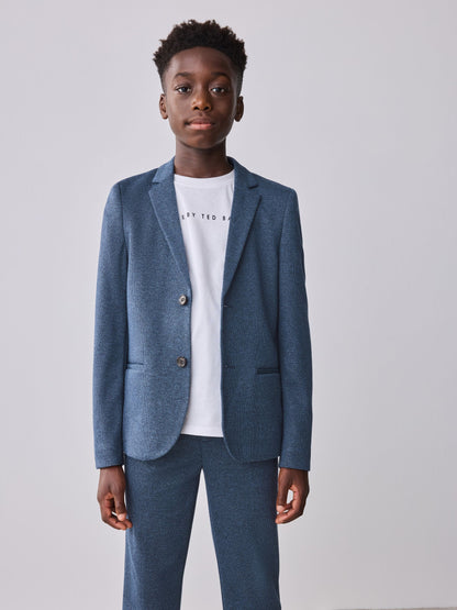 Baker by Ted Baker Blue Jersey Suit Jacket image 2