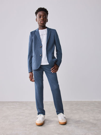 Baker by Ted Baker Blue Jersey Suit Jacket image 3
