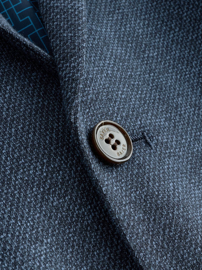 Baker by Ted Baker Blue Jersey Suit Jacket image 9