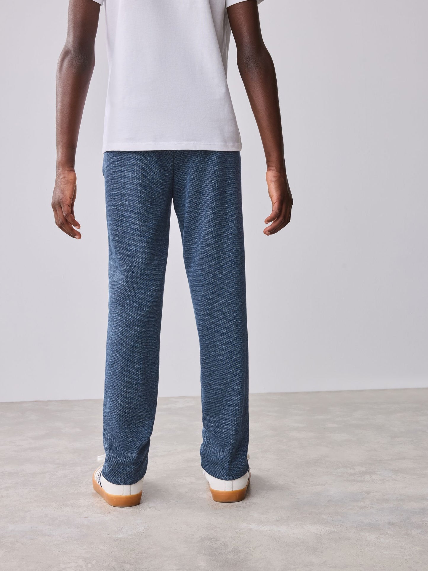 Baker by Ted Baker Blue Jersey Suit Trousers image 3