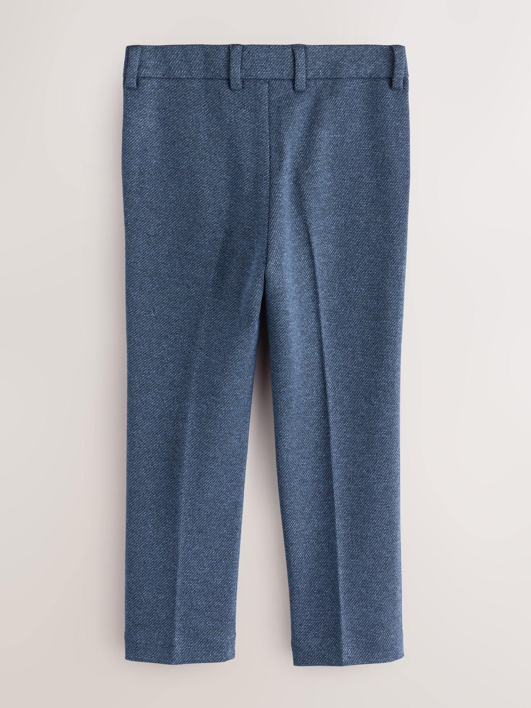 Baker by Ted Baker Blue Jersey Suit Trousers image 4