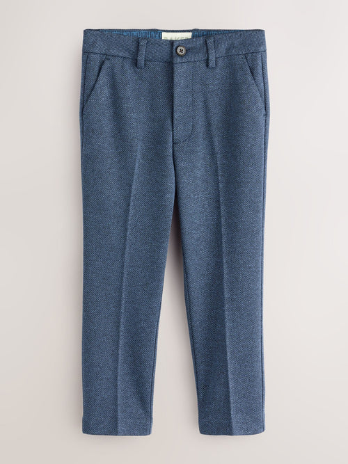 Baker by Ted Baker Blue Jersey Suit Trousers image 1