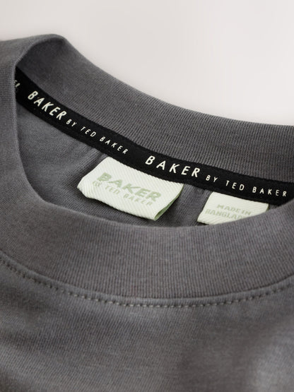 Baker by Ted Baker Multi Long Sleeve T-Shirt and Cargo Trousers Set image 10