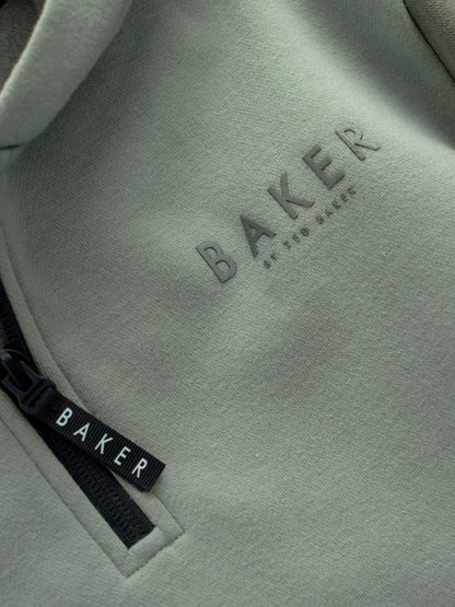 Baker by Ted Baker Oversized Back Graphic Hoodie image 10
