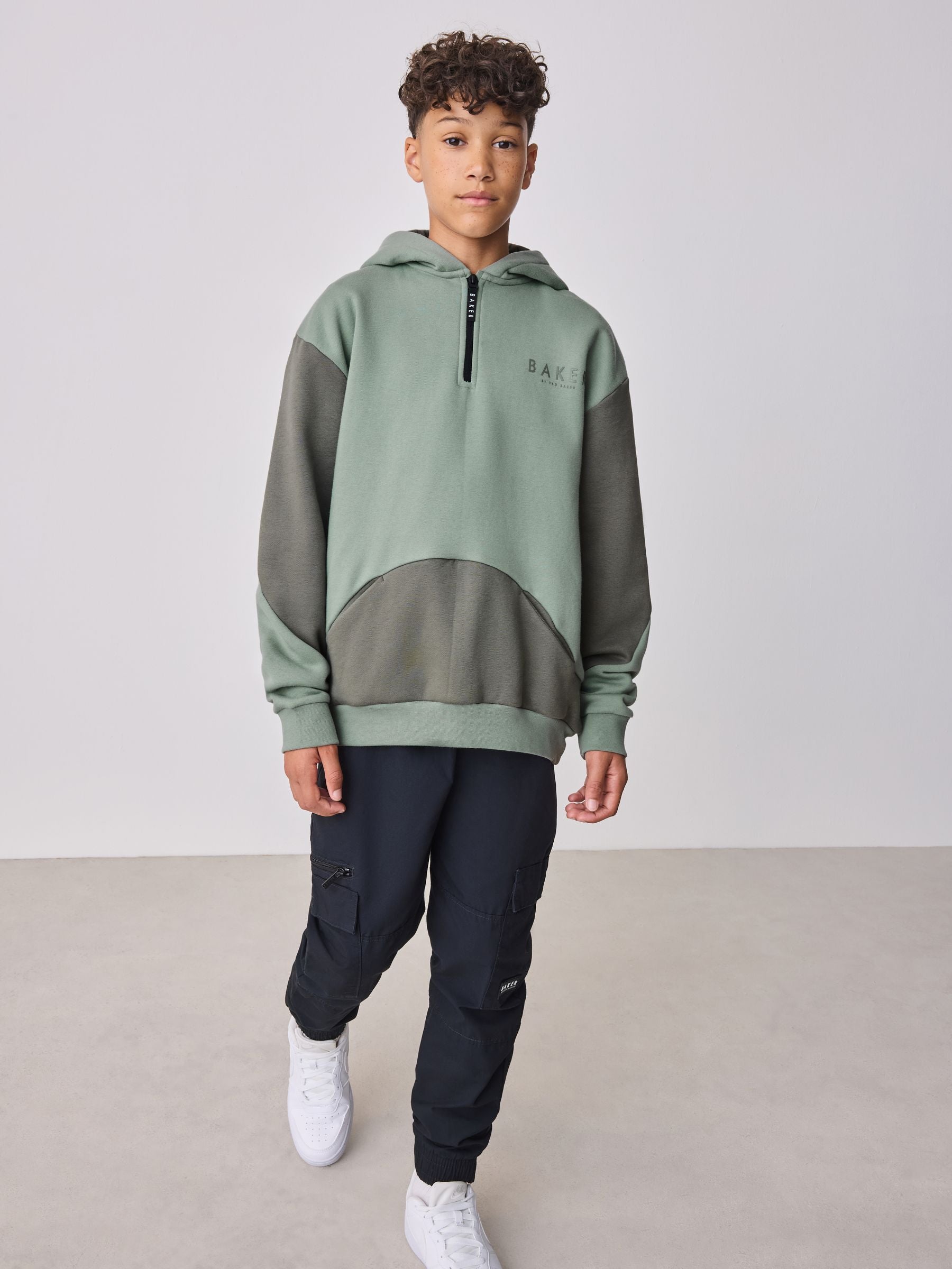 Baker by Ted Baker Oversized Back Graphic Hoodie image 2