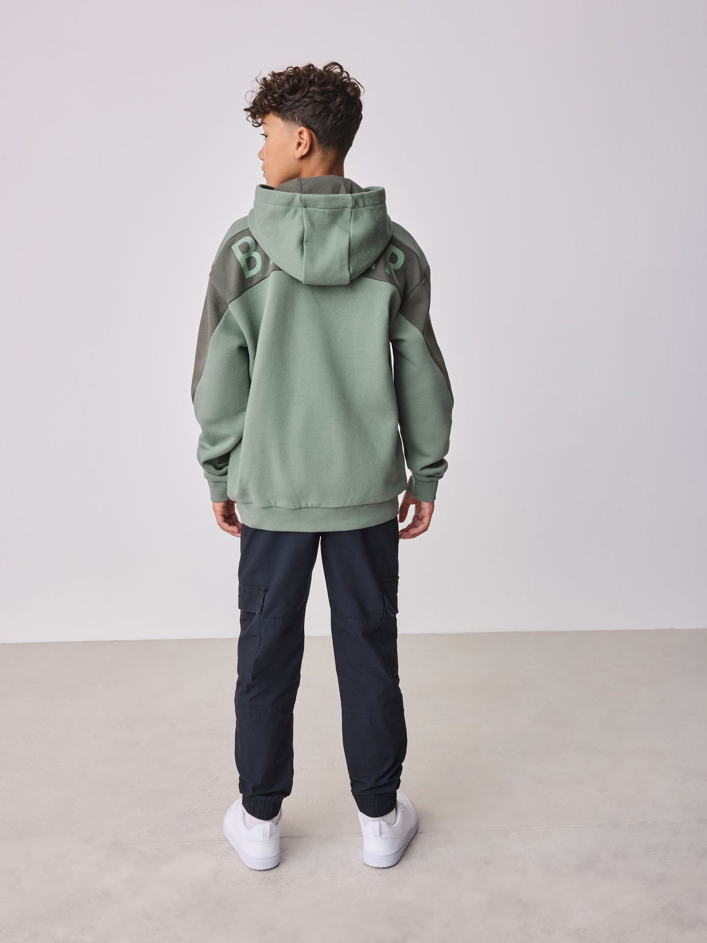 Baker by Ted Baker Oversized Back Graphic Hoodie image 3