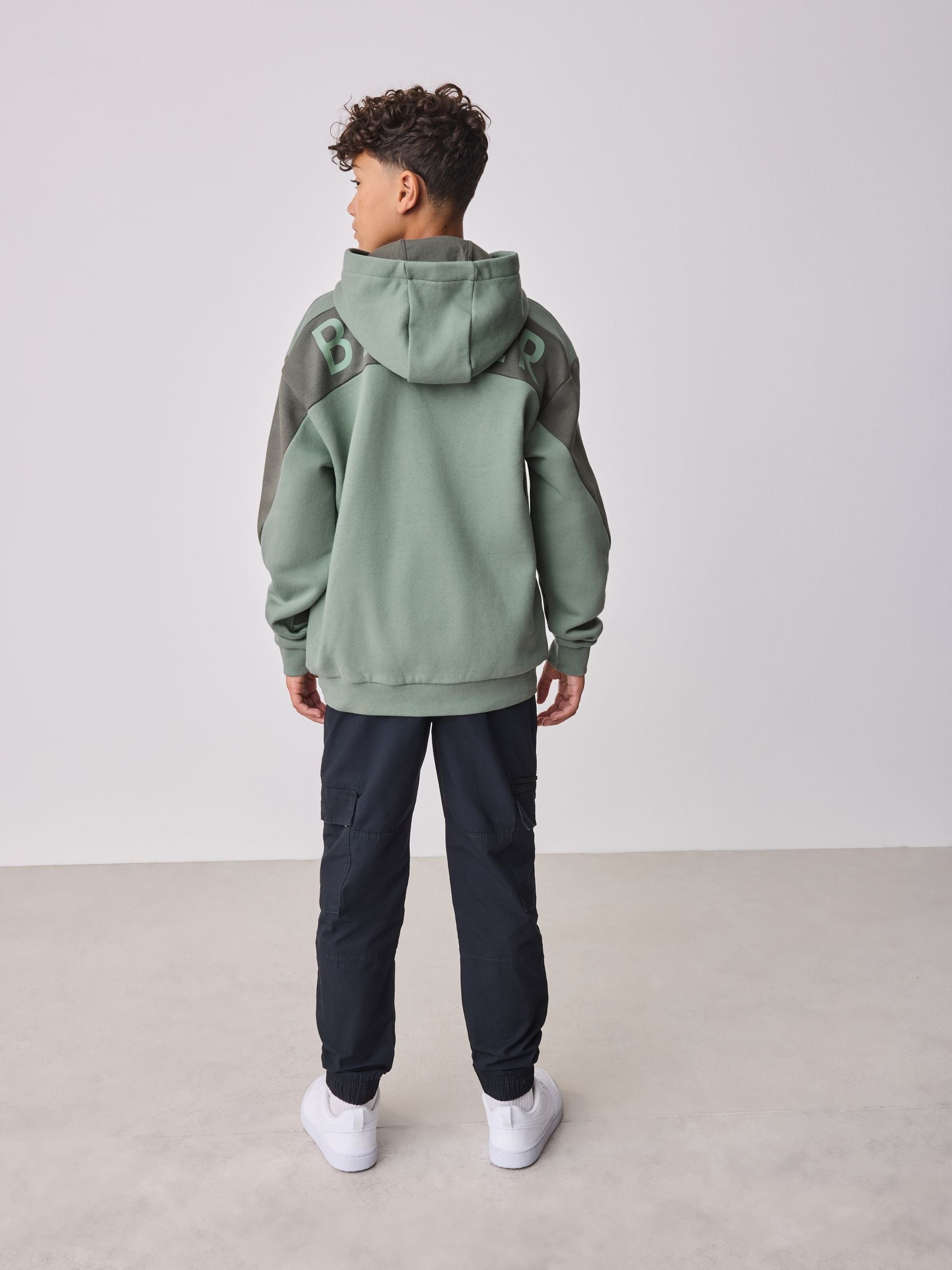 Baker by Ted Baker Oversized Back Graphic Hoodie image 3