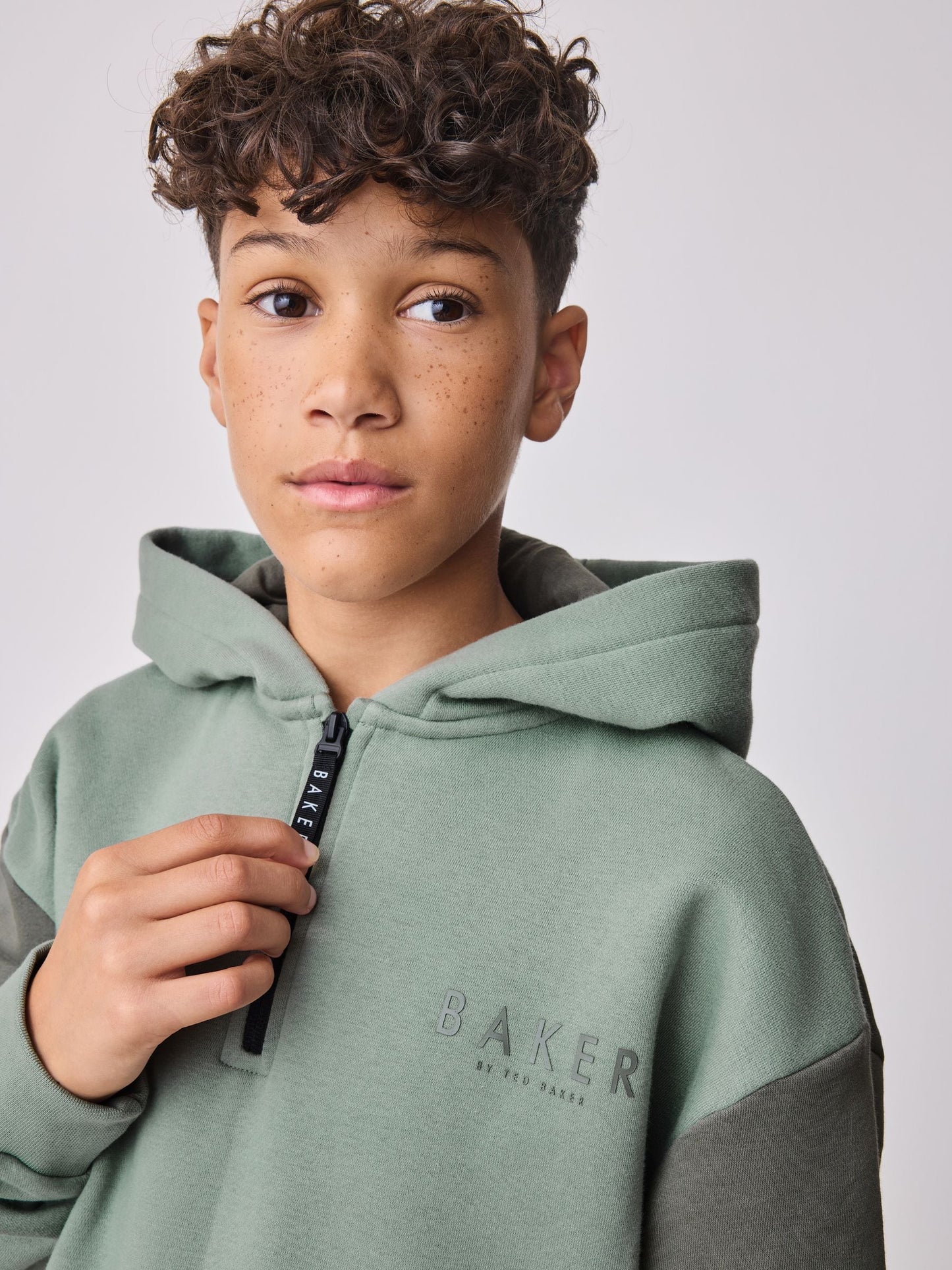 Baker by Ted Baker Oversized Back Graphic Hoodie image 5