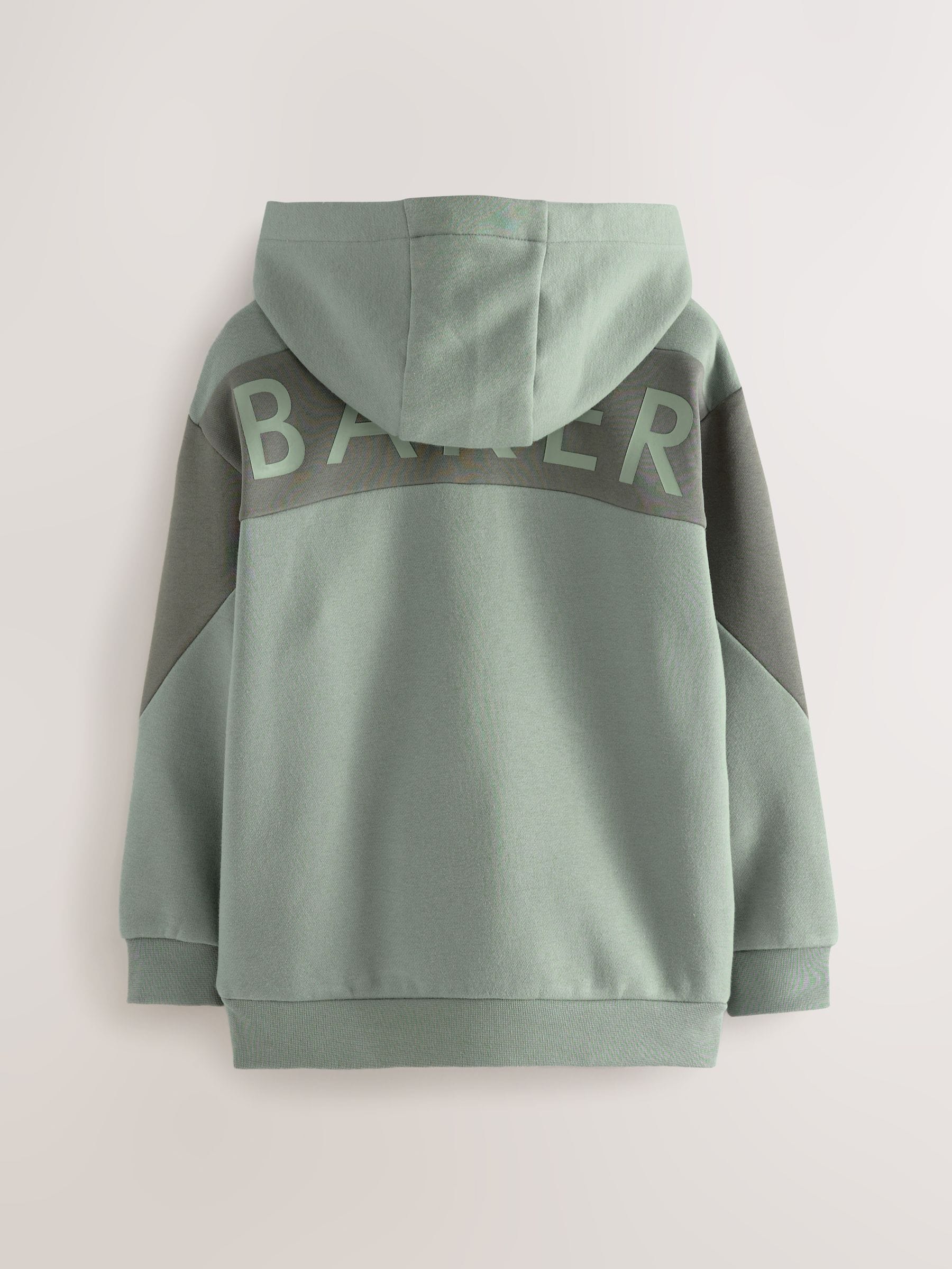 Baker by Ted Baker Oversized Back Graphic Hoodie image 7