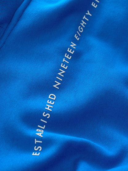 Baker by Ted Baker Oversized Blue Graphic Hoodie