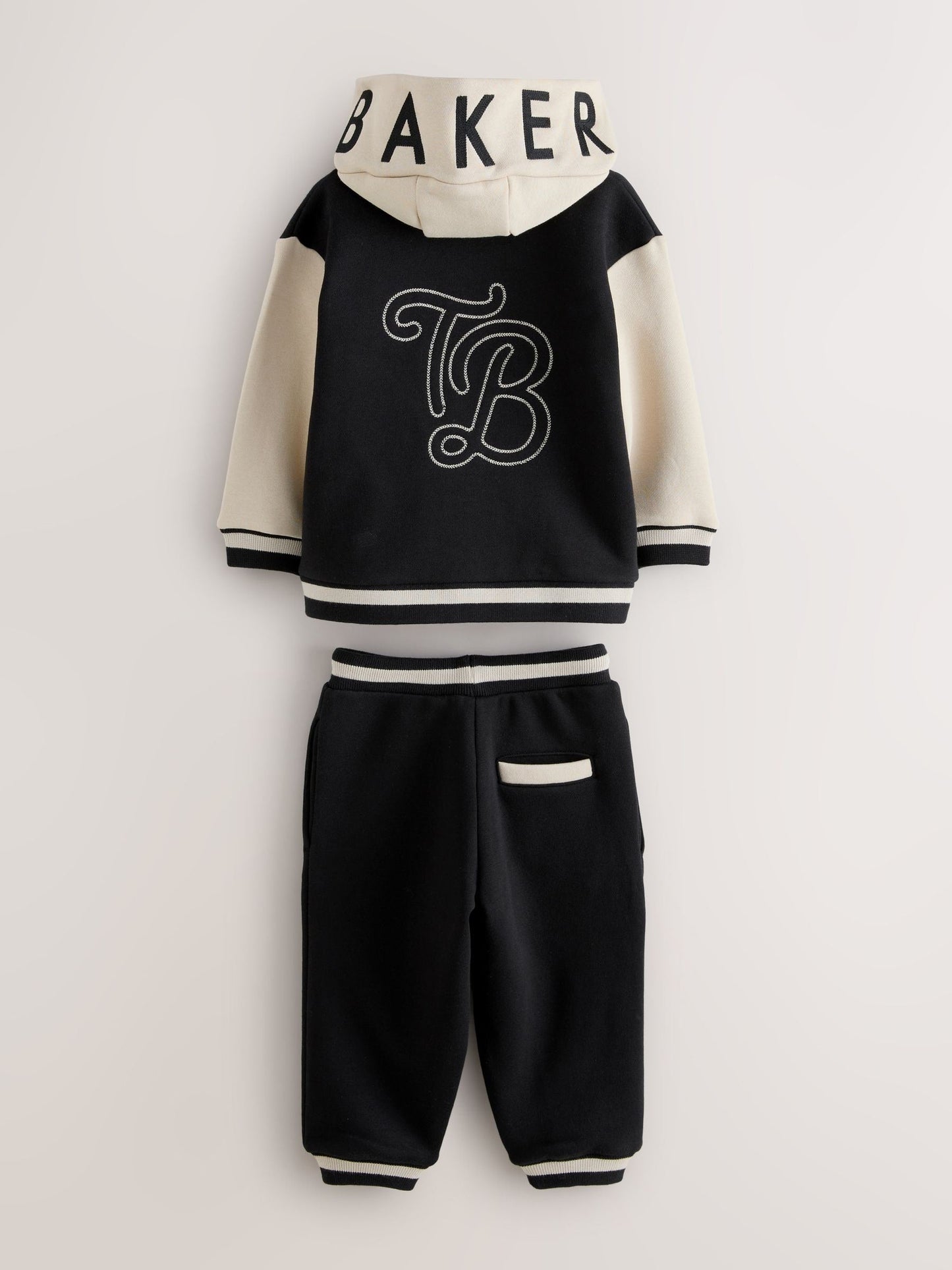 Baker by Ted Baker Varsity Hoodie, T-Shirt and Joggers 3 Piece Set
