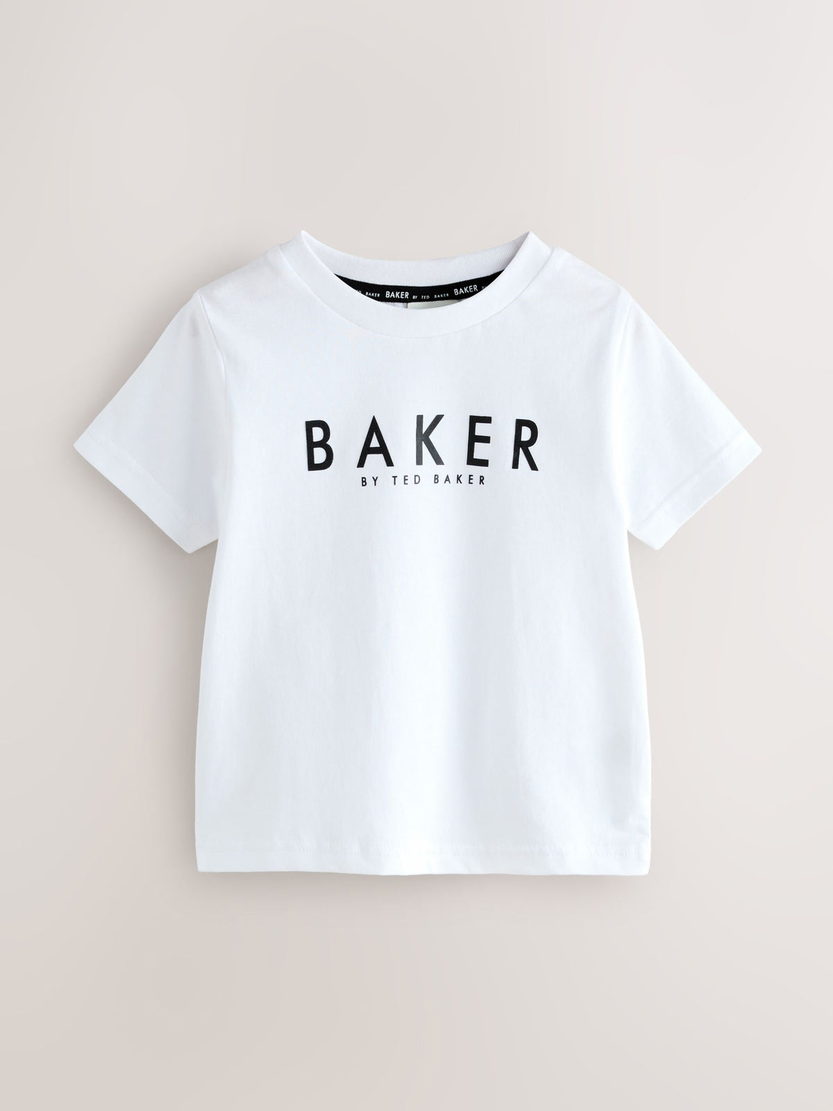 Dsiney Kidz - Baker by Ted Baker Black/Ecru 3 Piece Varsity Hoodie T-Shirt and Joggers Set image 11