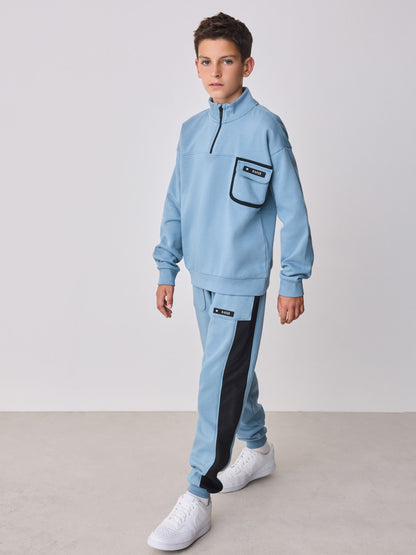 Baker by Ted Baker Funnel Zip Neck Sweatshirt and Joggers Set image 1