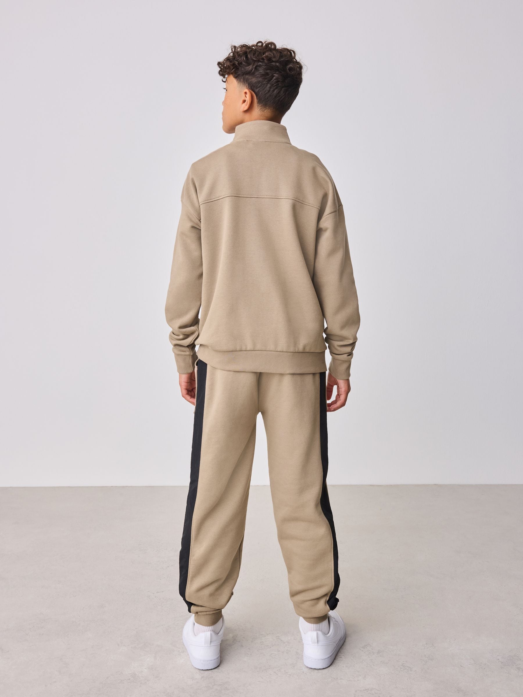 Baker by Ted Baker Funnel Zip Neck Sweatshirt and Joggers Set image 3