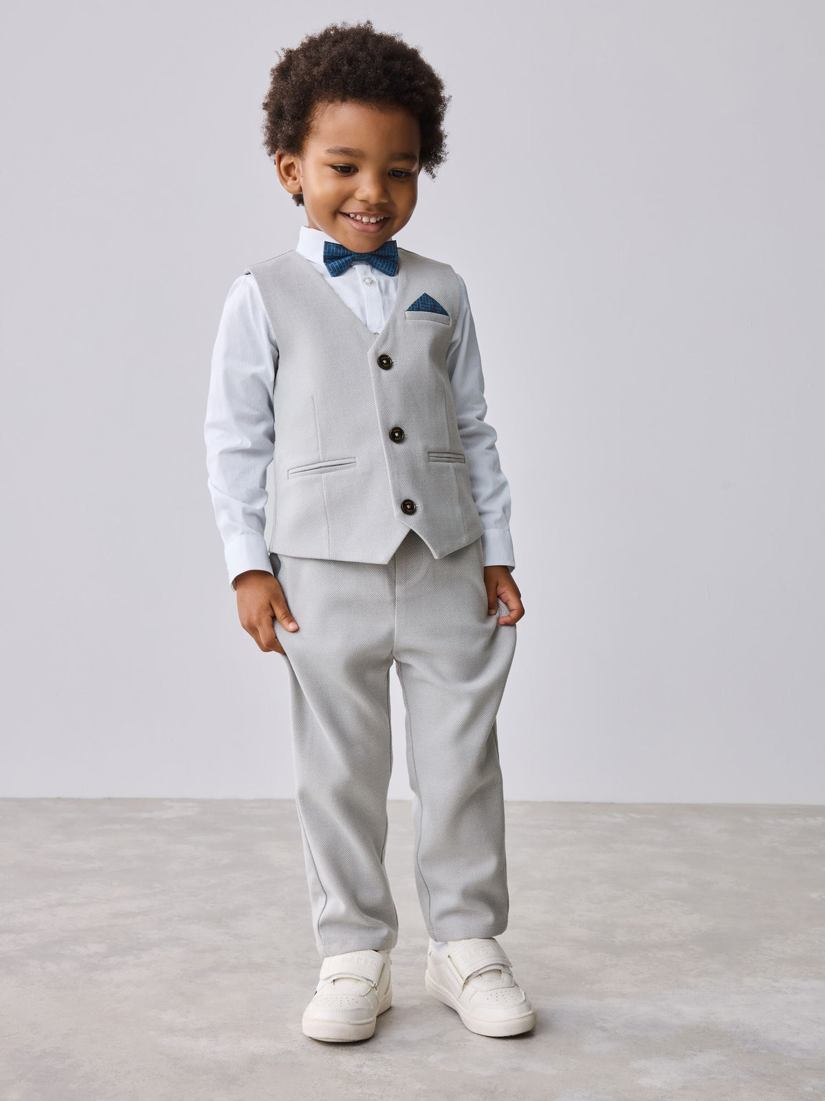 Baker by Ted Baker Waistcoat Shirt And Trousers Set - image 3