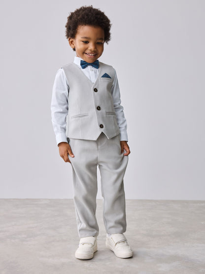 Baker by Ted Baker Waistcoat Shirt And Trousers Set - image 3