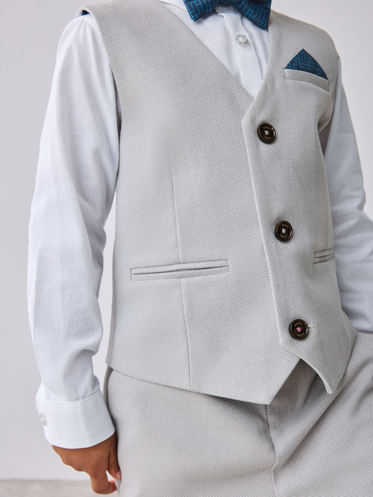 Baker by Ted Baker Waistcoat Shirt And Trousers Set - image 5