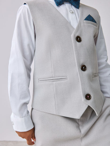 Baker by Ted Baker Waistcoat Shirt And Trousers Set - image 5