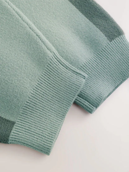 Baker by Ted Baker Colourblock Knitted Sweatshirt and Joggers