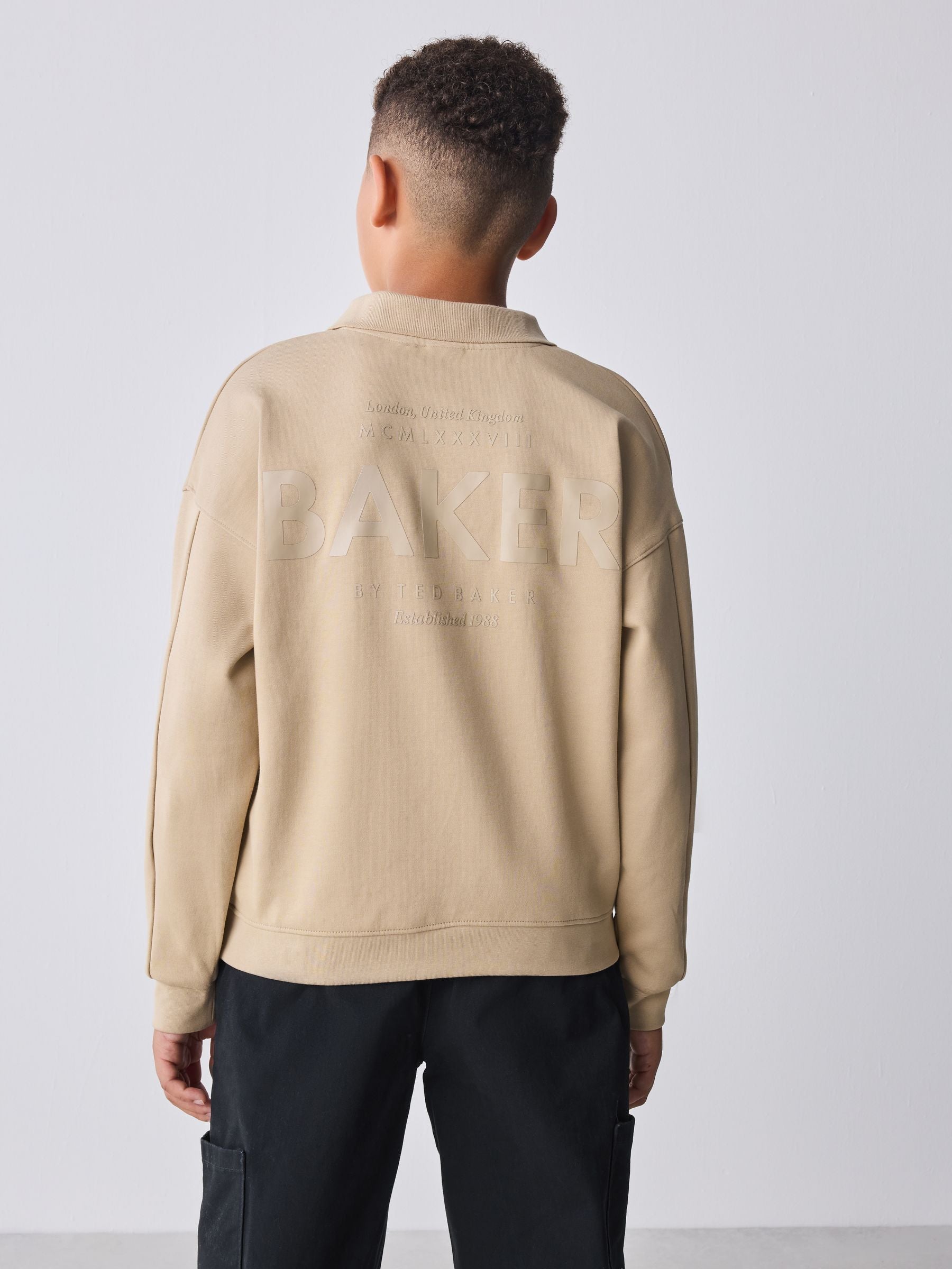 Baker by Ted Baker Oversized Sweatshirt And Trousers Set image 3