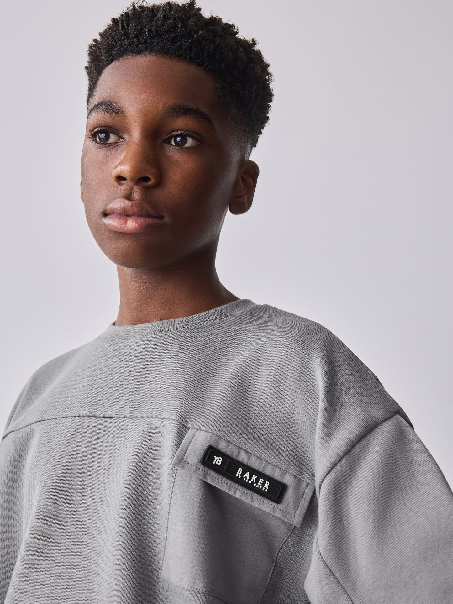 Baker by Ted Baker Grey Sweatshirt and Joggers Set image 4