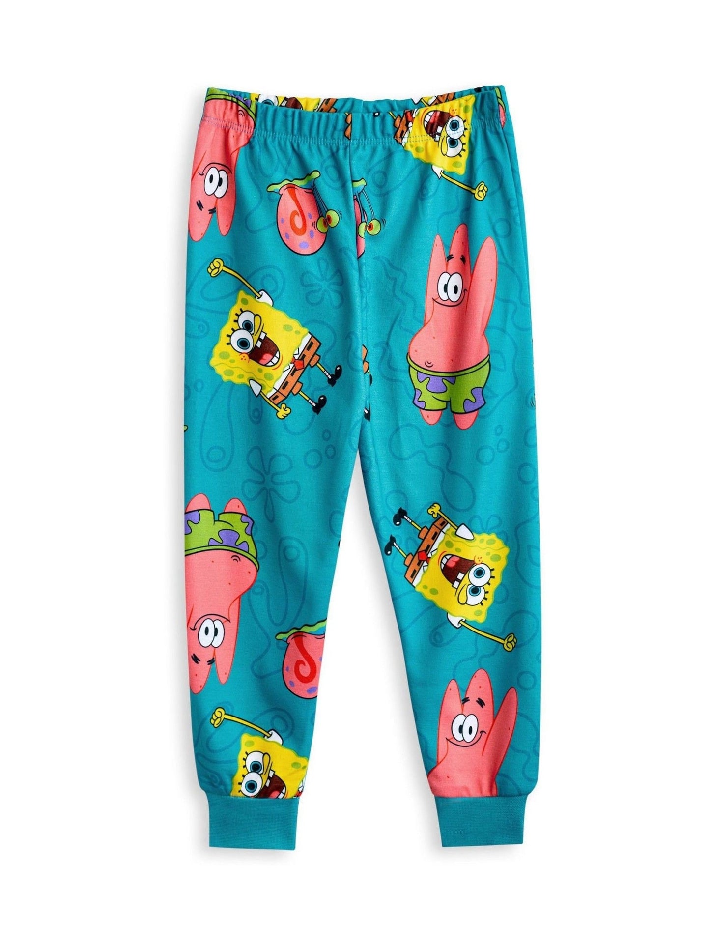 Dsiney Kidz - Vanilla Underground Yellow Kids Spongebob Pyjamas 2 Pack image 3