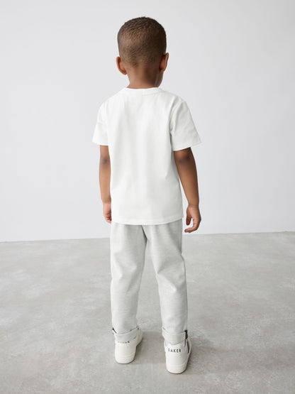 Baker by Ted Baker 3 Piece Textured Jacket T-Shirt and Trousers Set image 3