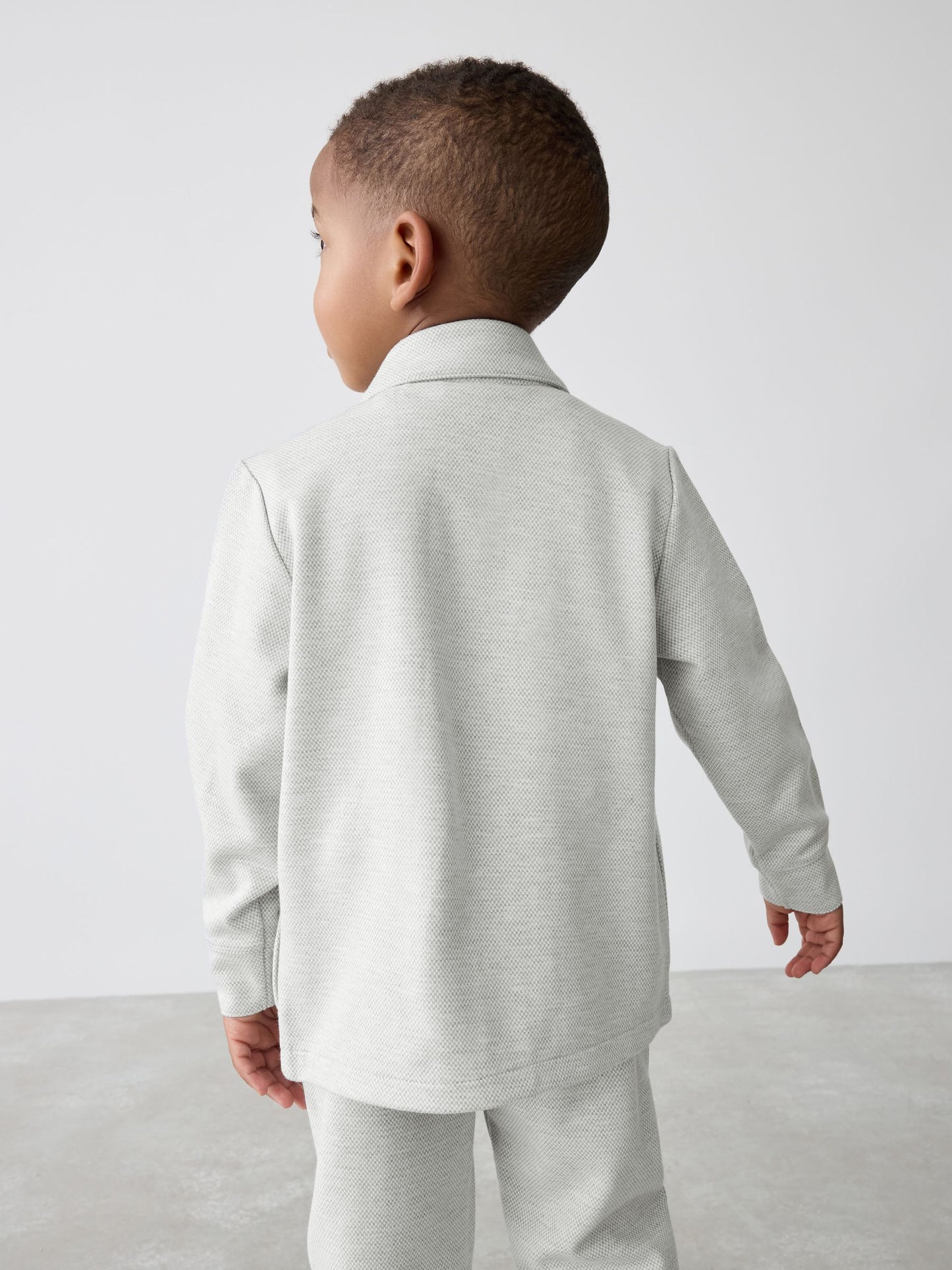 Baker by Ted Baker 3 Piece Textured Jacket T-Shirt and Trousers Set image 5