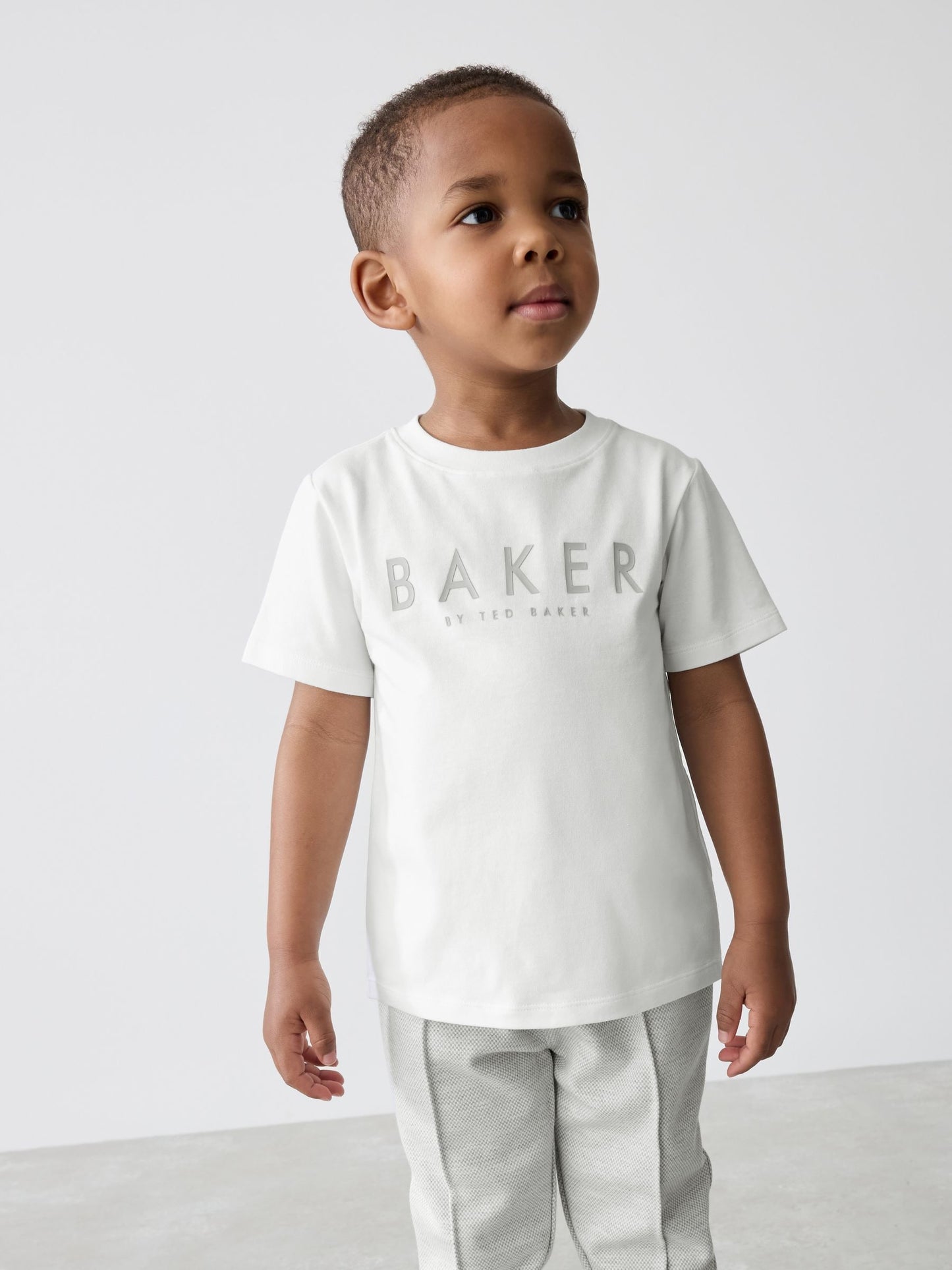 Baker by Ted Baker 3 Piece Textured Jacket T-Shirt and Trousers Set image 6