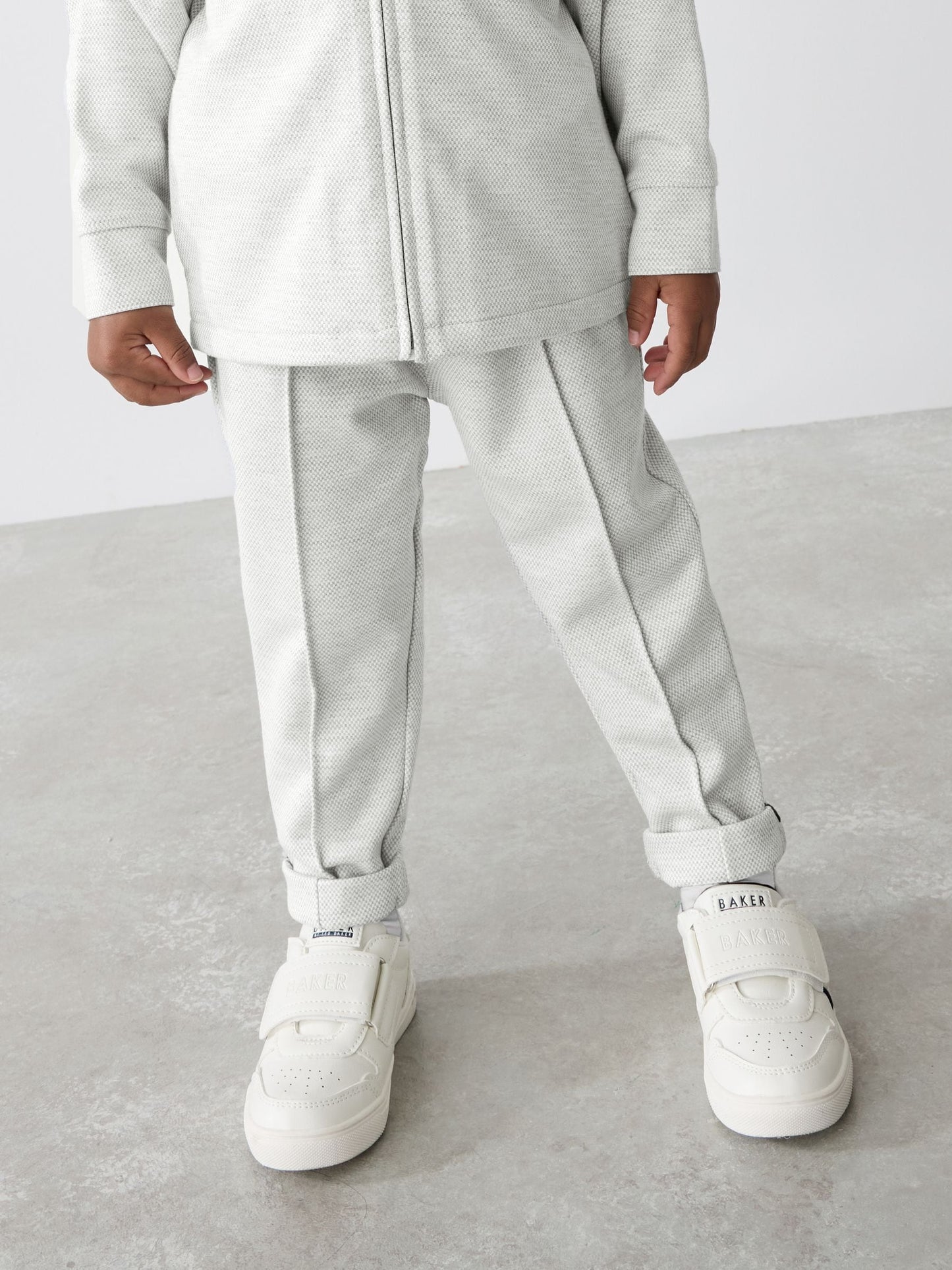 Baker by Ted Baker 3 Piece Textured Jacket T-Shirt and Trousers Set image 7