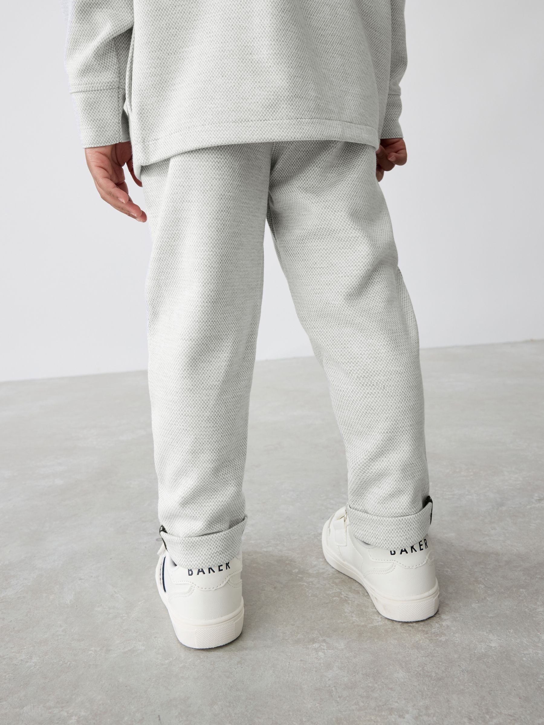Baker by Ted Baker 3 Piece Textured Jacket T-Shirt and Trousers Set image 9