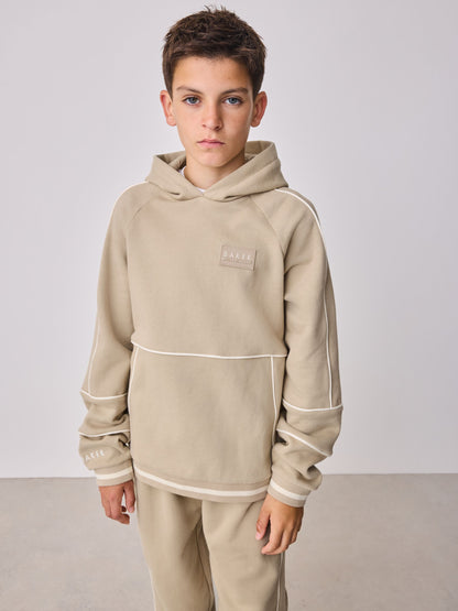 Baker by Ted Baker Oversized Piped Hoodie and Joggers Set image 3