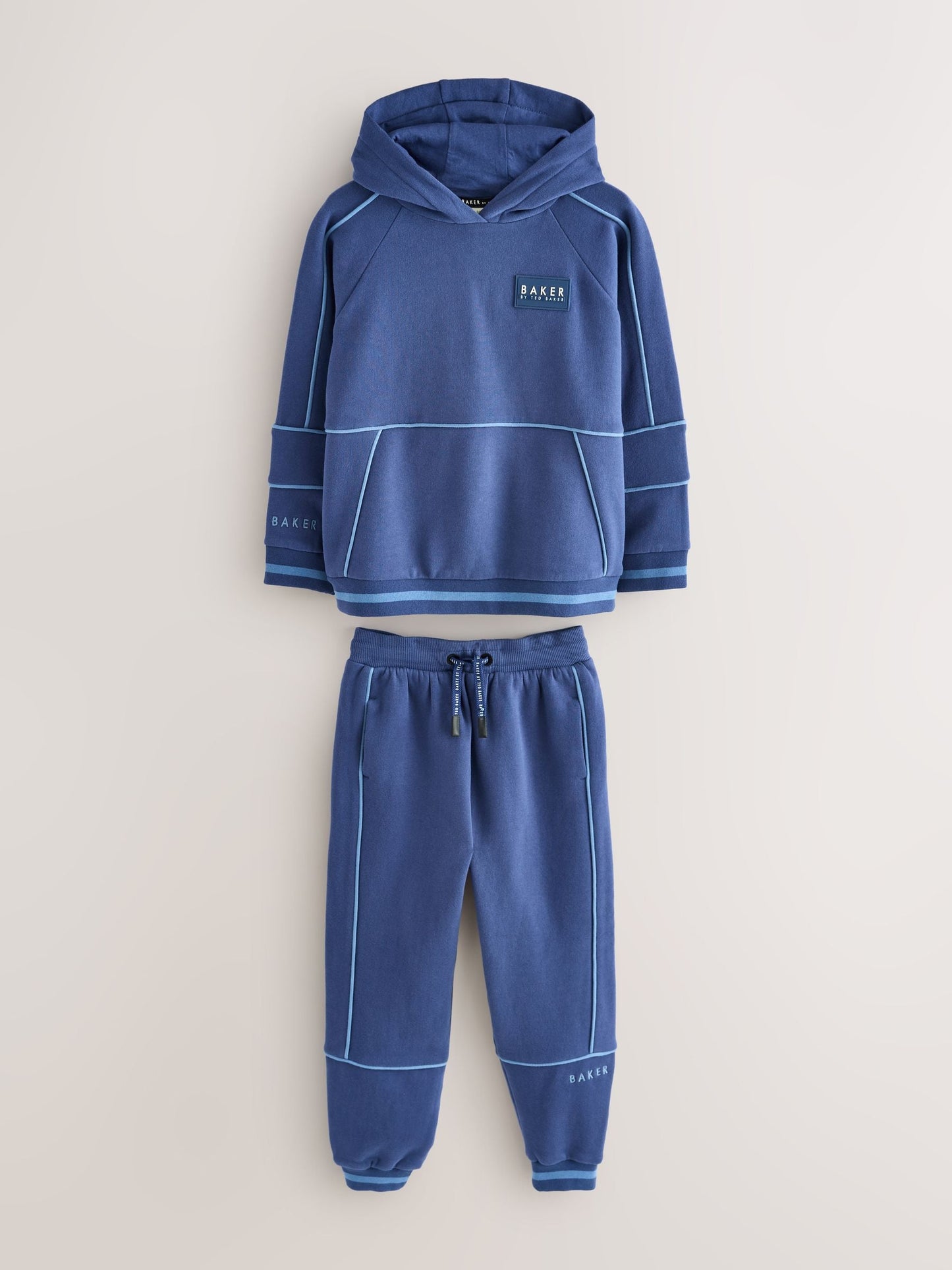 Baker by Ted Baker Oversized Piped Hoodie and Joggers Set