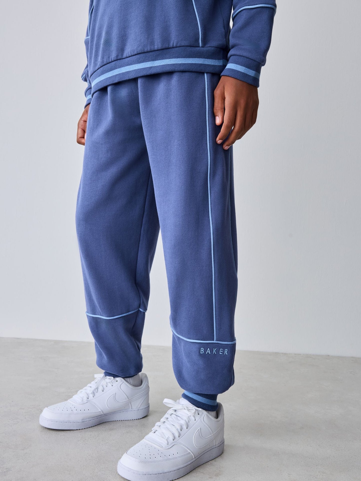Baker by Ted Baker Oversized Piped Hoodie and Joggers Set