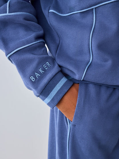 Baker by Ted Baker Oversized Piped Hoodie and Joggers Set