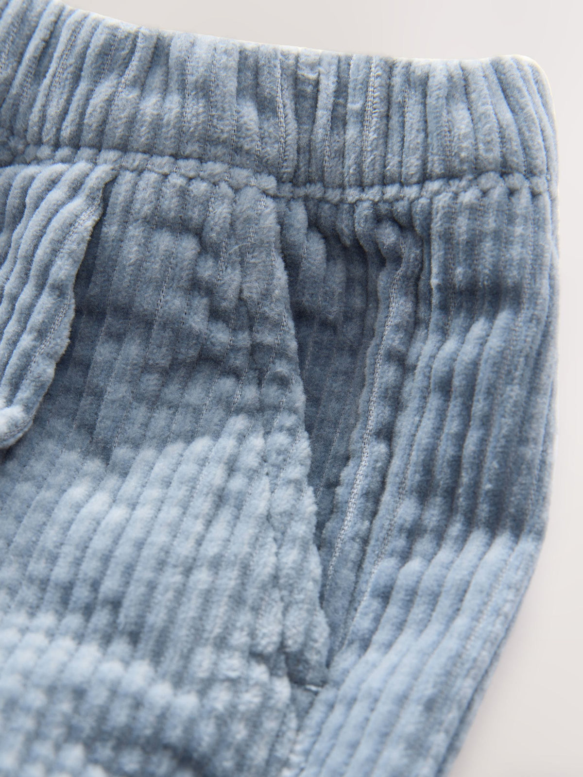 Dsiney Kidz - Light Blue Barrel Leg Textured Corduroy Pull On Trousers (3mths-7yrs) image 7