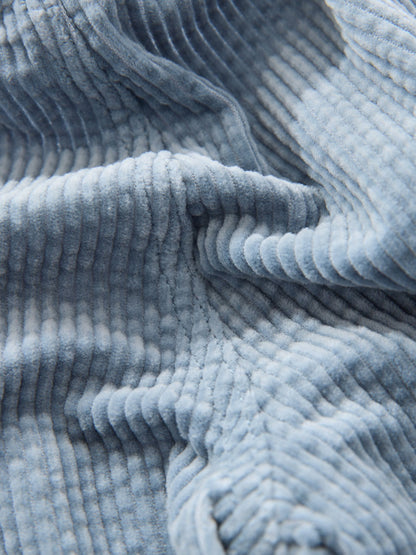 Light Blue Textured Corduroy Pull On Trousers (3mths-7yrs) image 8