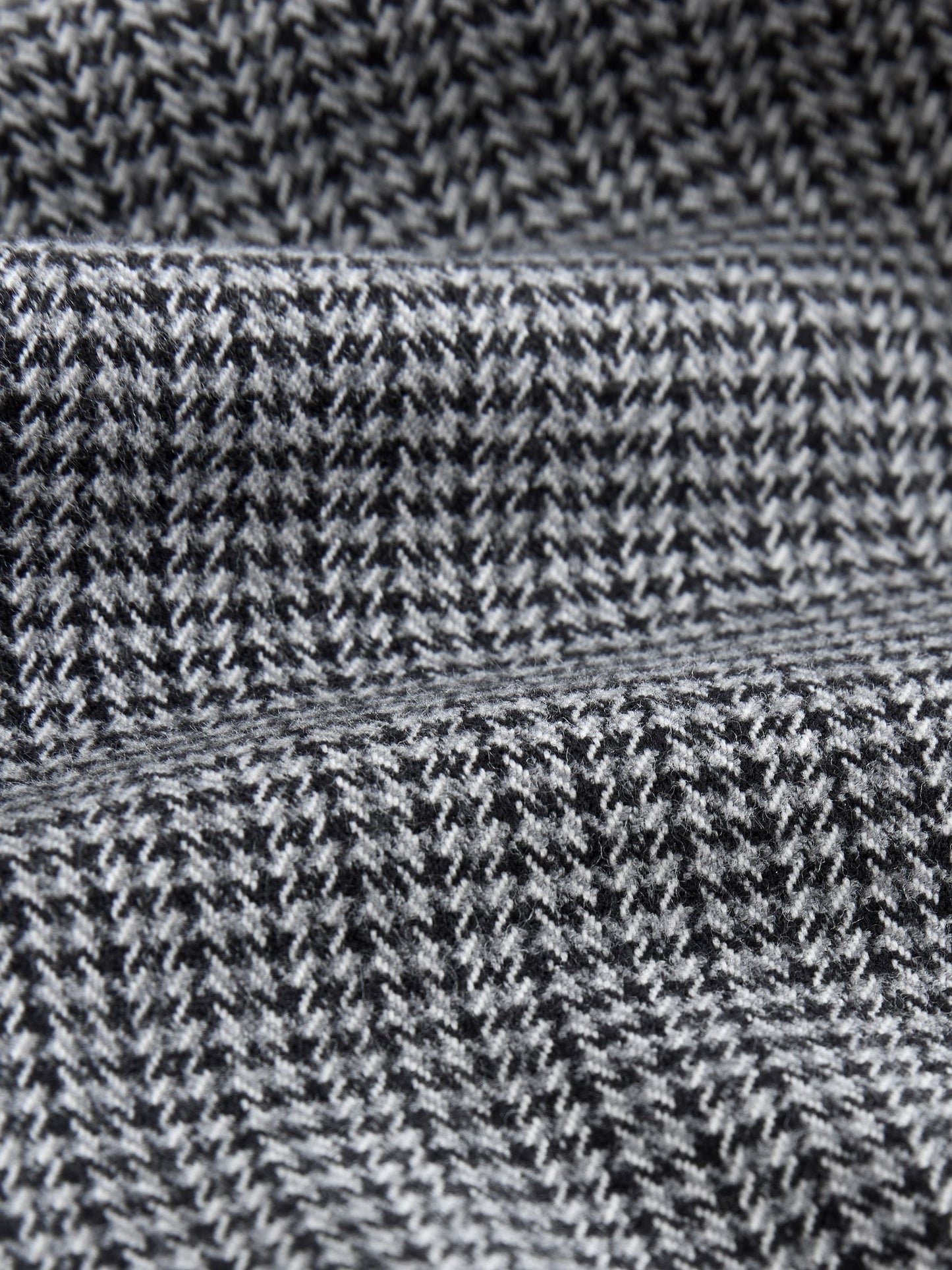 Black/White Grid Check Pull On Smart Trousers (3mths-7yrs) image 3
