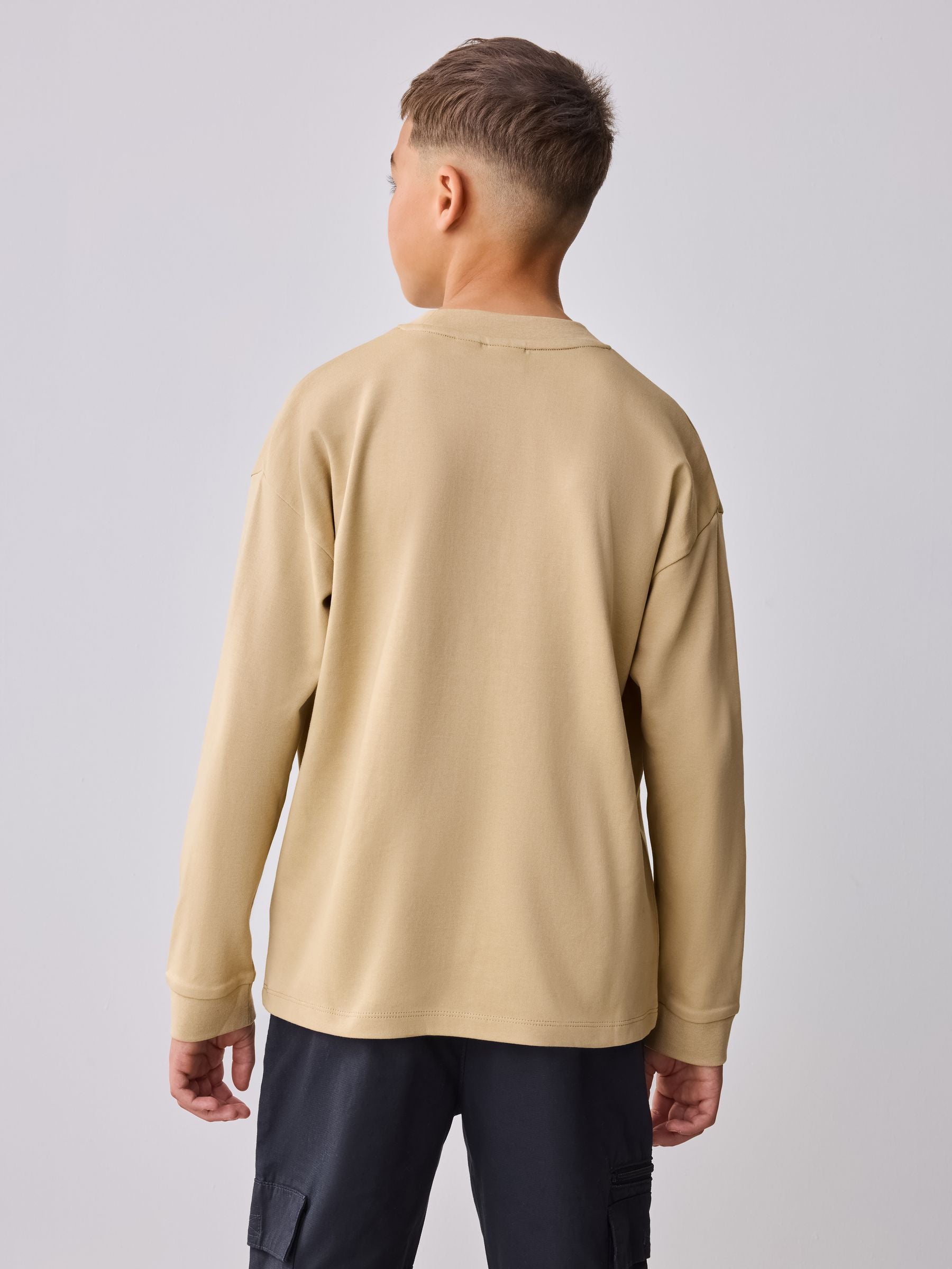 Baker by Ted Baker Long Sleeve Heavyweight T-Shirt image 3