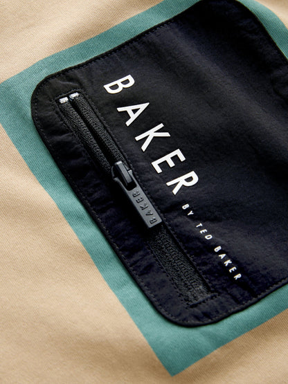 Baker by Ted Baker Long Sleeve Heavyweight T-Shirt image 9