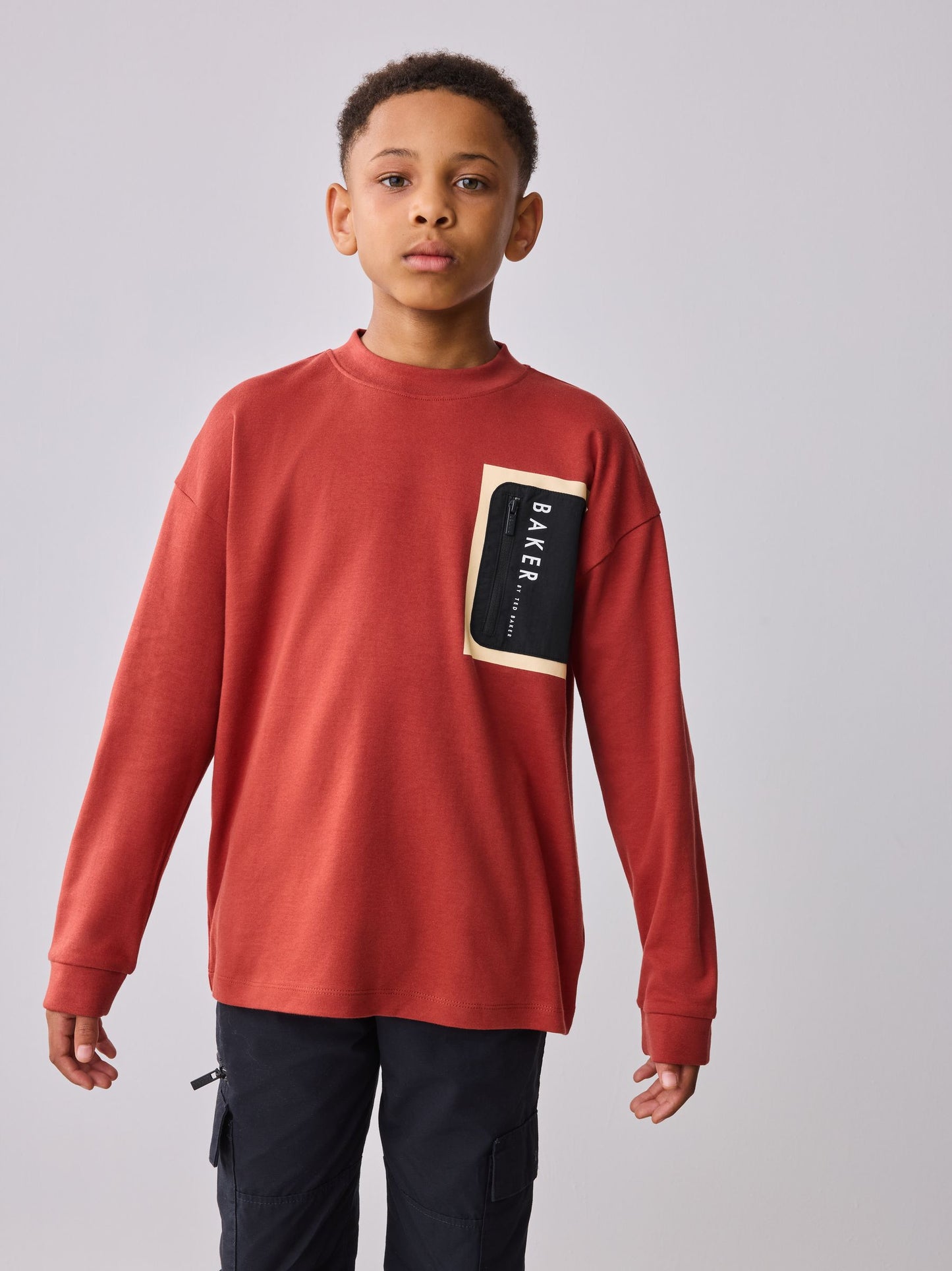 Dsiney Kidz - Baker by Ted Baker Long Sleeve Heavyweight T-Shirt image 1