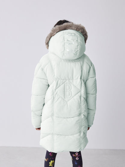 Baker by Ted Baker Shower Resistant Bow Pocket Chevron Padded Coat image 3